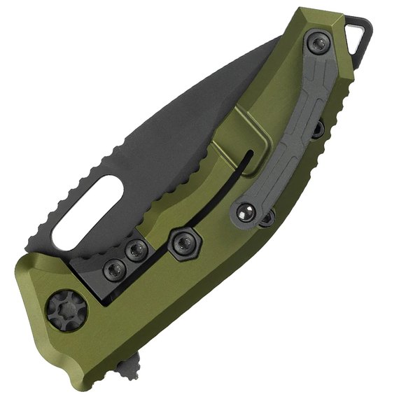 Карманный нож Heretic Medusa Tanto DLC MagnaCut Aluminum Green (H009-4A-GRN)