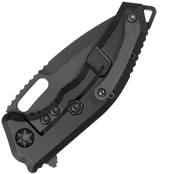 Карманный нож Heretic Medusa Tanto DLC MagnaCut Aluminium Black (H009-4A-T), изображение 4