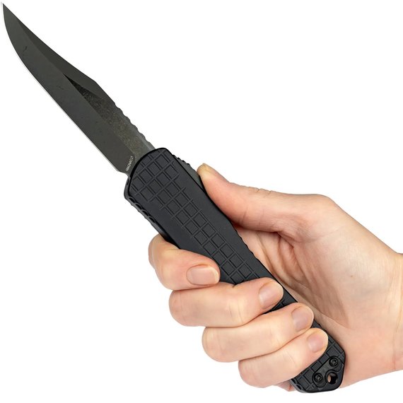 Кишеньковий ніж Heretic Manticore X Bowie DLC MagnaCut Aluminum Black (H030BF-6A-T), зображення 5