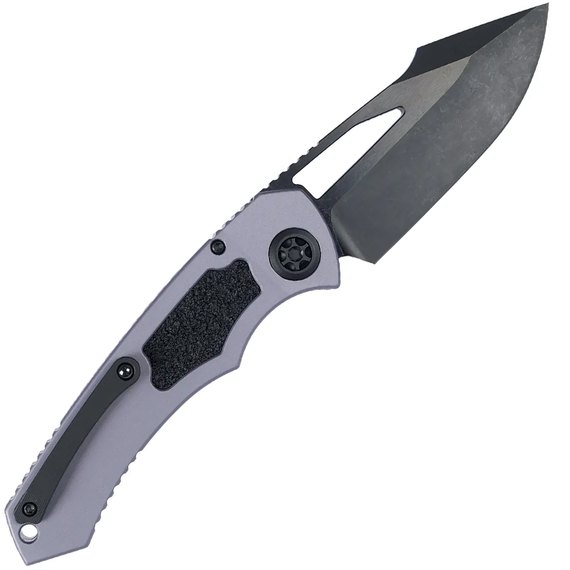 Карманный нож Heretic Pariah Manual Drop Point DLC MagnaCut Aluminum Gray (H046-6A-GRY)