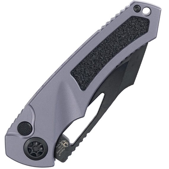 Карманный нож Heretic Pariah Manual Drop Point DLC MagnaCut Aluminum Gray (H046-6A-GRY)