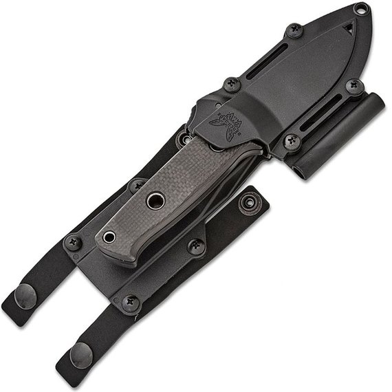 Нож охотничий Benchmade Sibert Mini Bushcrafter Fixed (165BK), изображение 3