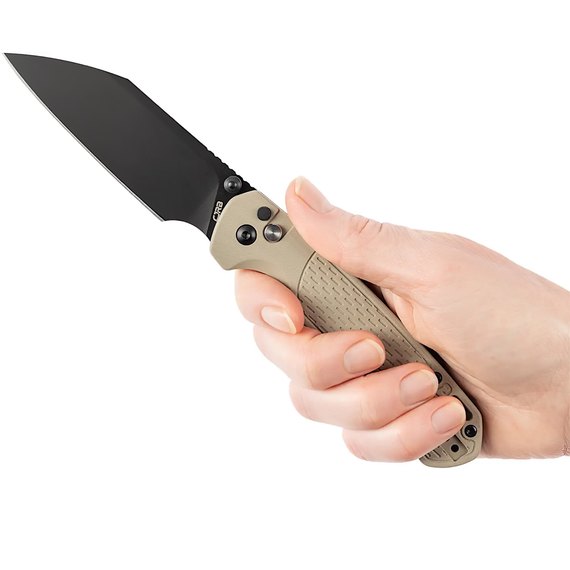 Кишеньковий ніж CJRB Pyrite Light Large Black Blade desert (J1945L-BDE), зображення 5