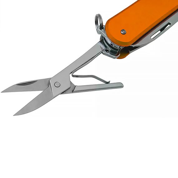 Многофункциональный нож для выживания Fox Vulpis Aluminium orange (FX-VP130-SF5 OR), Цвет : Оранжевый, Материал рукояти: Алюміній, изображение 4