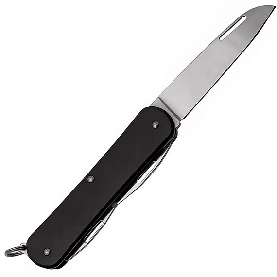 Многофункциональный нож Fox Vulpis Aluminium black (FX-VP130-3 BK), Цвет : Чёрный, Материал рукояти: Алюміній, изображение 3