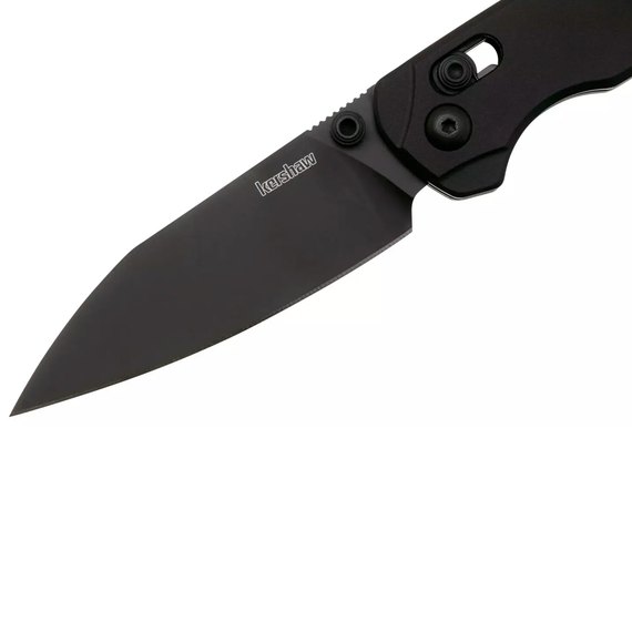 Карманный нож Kershaw Bel Air BB black (6105BLK), Покрытие клинка: Black PVD Coating, Цвет : Чёрный, Материал рукояти: Алюміній, изображение 5