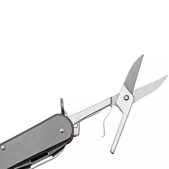 Многофункциональный нож Fox Vulpis Titanium gray (FX-VP130-F4 TI), Цвет : Серый, Материал рукояти: Титан, изображение 4