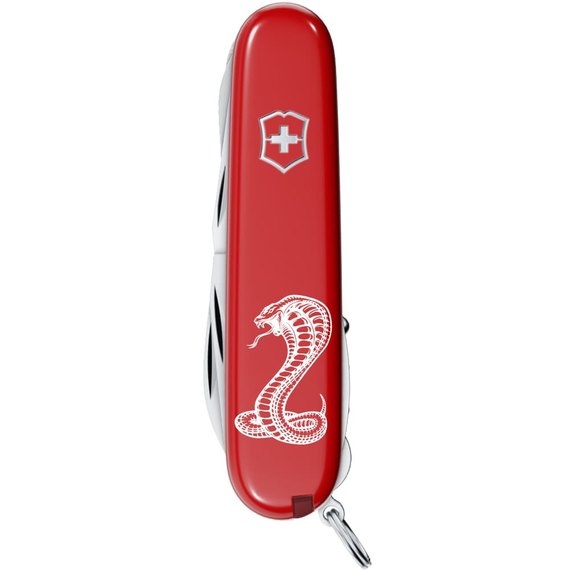 Многофункциональный коллекционный нож Victorinox Huntsman Zodiac Могучая кобра (1.3713.Z4340u)