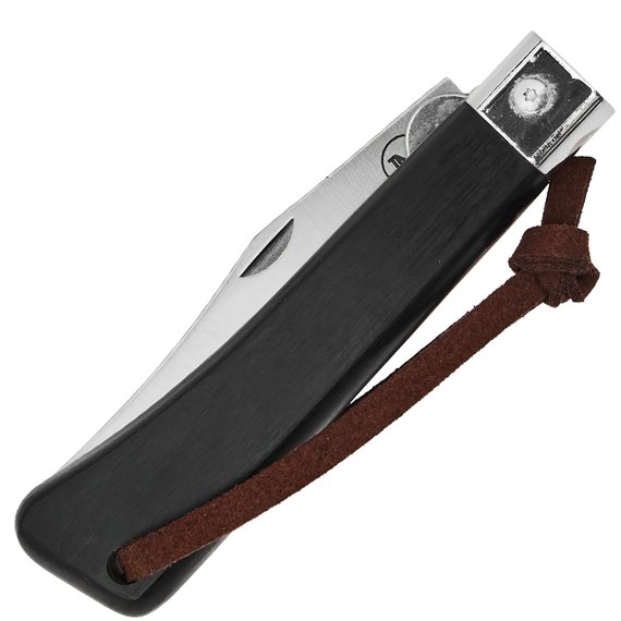 Нож туристический Main Knives "Workers line" Clip Point BPW PU Loop Black (1151)