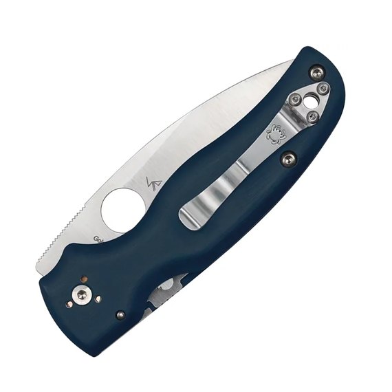 Карманный нож Spyderco Shaman CPM SPY27 G-10 Cobalt Blue (C229GPCBL), изображение 4