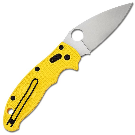 Кишеньковий ніж Spyderco Manix 2 Lightweight Salt MagnaCut Yellow (C101PYL2), зображення 2
