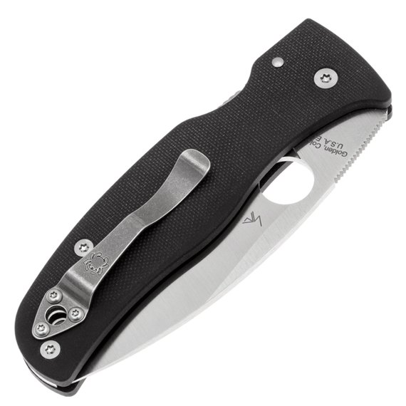 Кишеньковий ніж Spyderco Bodacious CPM S30V G-10 Black (C263GP), зображення 4