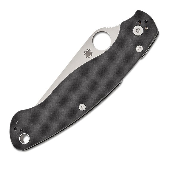 Карманный нож Spyderco Military 2 Serrated Black (C36GS2), изображение 3