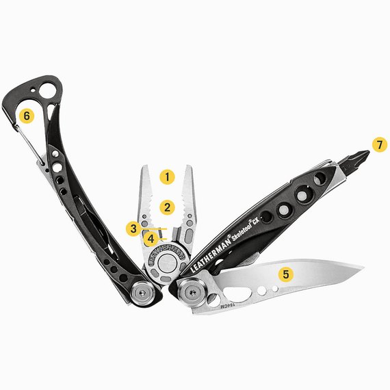 Мультитул Leatherman Skeletool CX Guava (833145), изображение 5