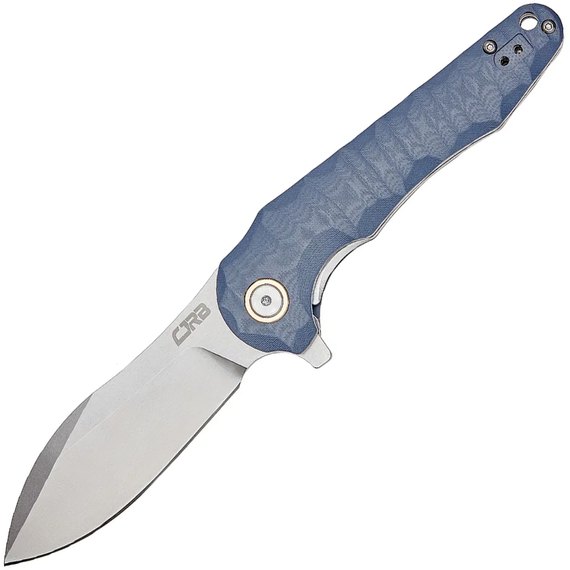 Кишеньковий ніж CJRB Mangrove G10 сірий/синій (J1910-GYC), Колір: Сірий/Синій