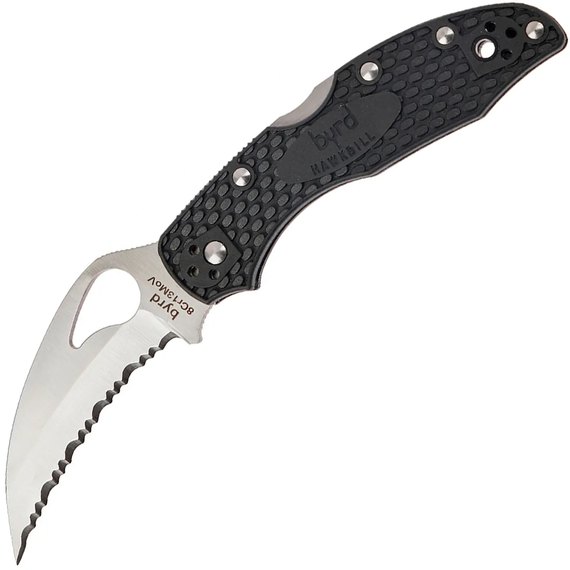 Кишеньковий ніж Spyderco Byrd Hawkbill (BY22SBK)