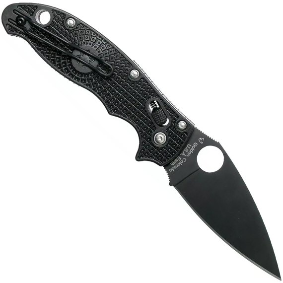 Карманный нож Spyderco Manix 2 Black Blade (C101PBBK2), изображение 2
