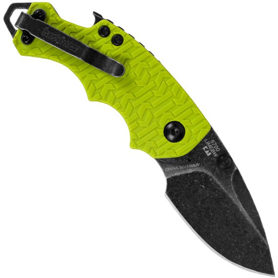 Маленький складной нож Kershaw Shuffle Lime 8700LIMEBW, Цвет : Салатовый, изображение 2