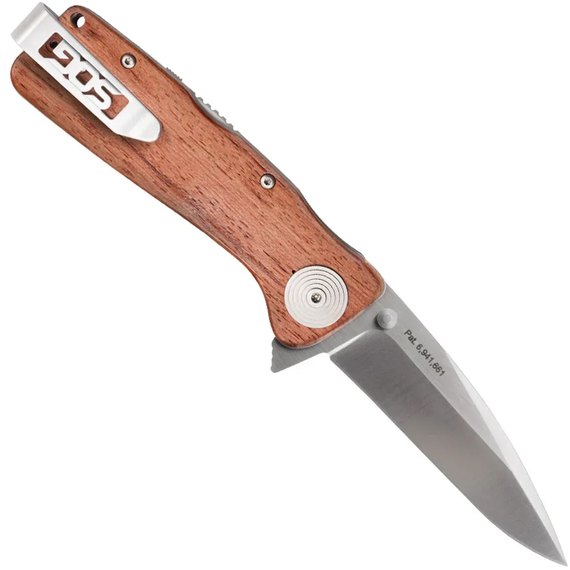 Нож туристический SOG Twitch XL (TWI24-CP), Цвет : Коричневый, изображение 2