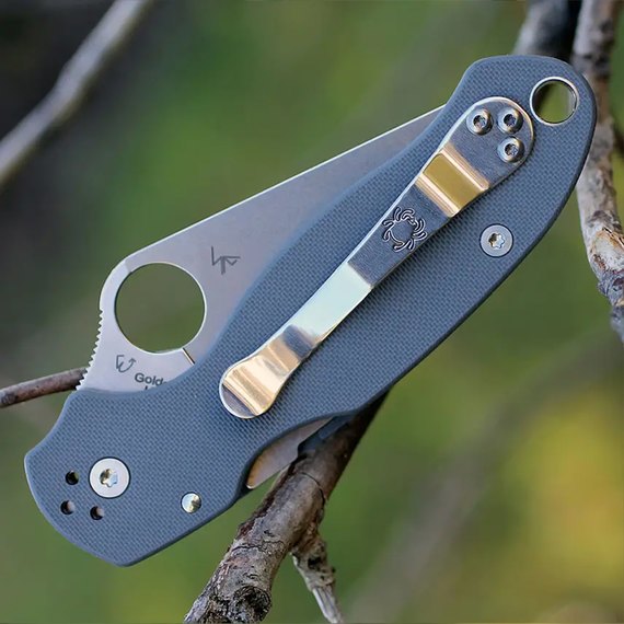 Карманный нож Spyderco Para 3 Maxamet G-10 Dark Gray (C223GPDGY), изображение 6