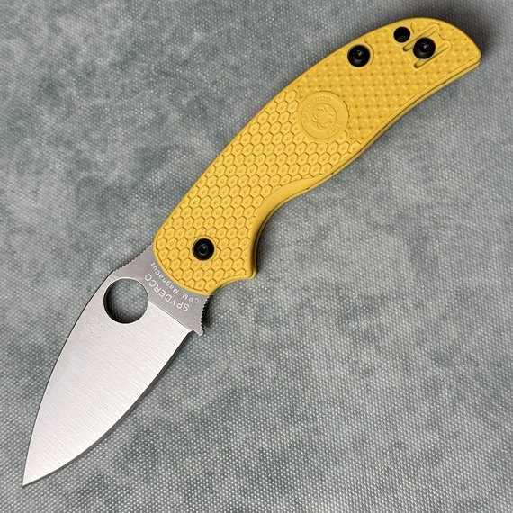 Карманный нож Spyderco Sage 5 Lightweight CPM MagnaCut FRN Yellow (C123PYL), изображение 4