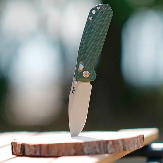 Кишеньковий ніж CJRB Maximal AR-RPM9 Micarta Green (J1954-MGN), Колір: Зелений, зображення 6