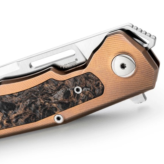 Карманный нож Lionsteel Q4ttro Titanium Bronze (Q4 BR), изображение 5
