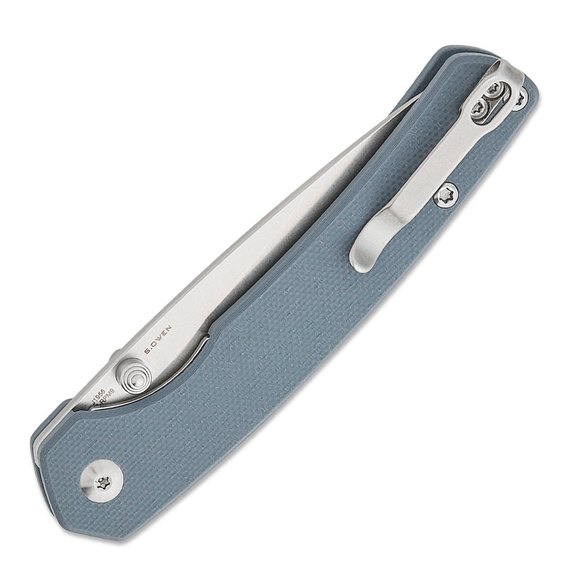 Кишеньковий ніж CJRB Kain SW AR-RPM9 G10 Grey (J1956-GY), зображення 3