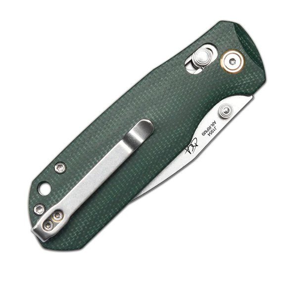 Кишеньковий ніж CJRB Maximal AR-RPM9 Micarta Green (J1954-MGN), Колір: Зелений, зображення 3