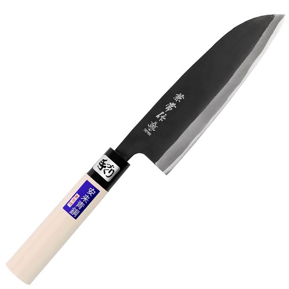 Кухонный нож Kanetsune Ao-Ko Hamatogi Wa-Santoku (KC-446), изображение 2