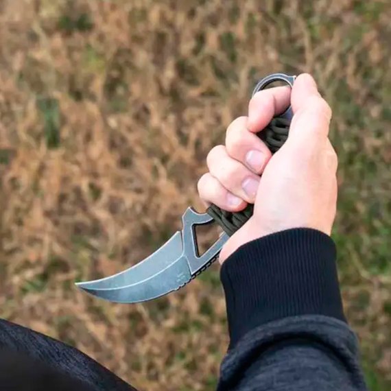 Нож керамбит SOG Gambit XL (SOG-GB2001-BX), изображение 7