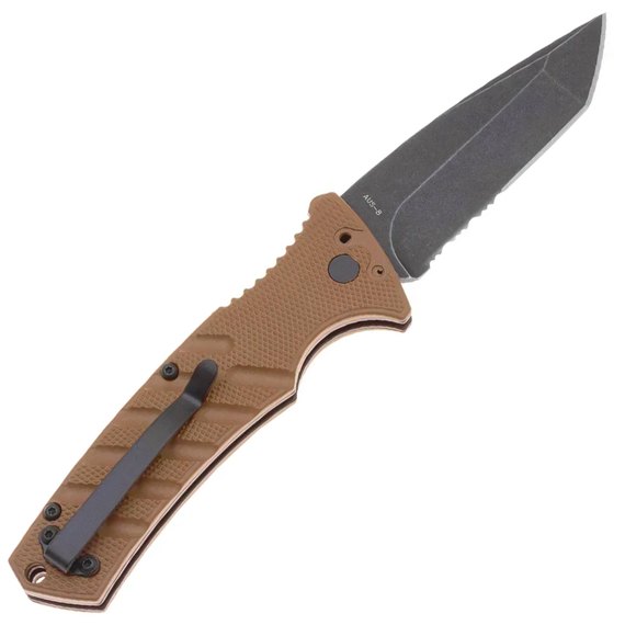 Автоматичний викидний ніж Boker Plus Strike Tanto PS Coyote (01BO425), зображення 2
