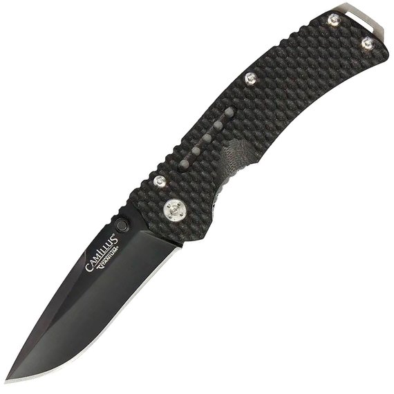 Ніж туристичний Camillus Vortex 8", Black (CML CAM-19205)