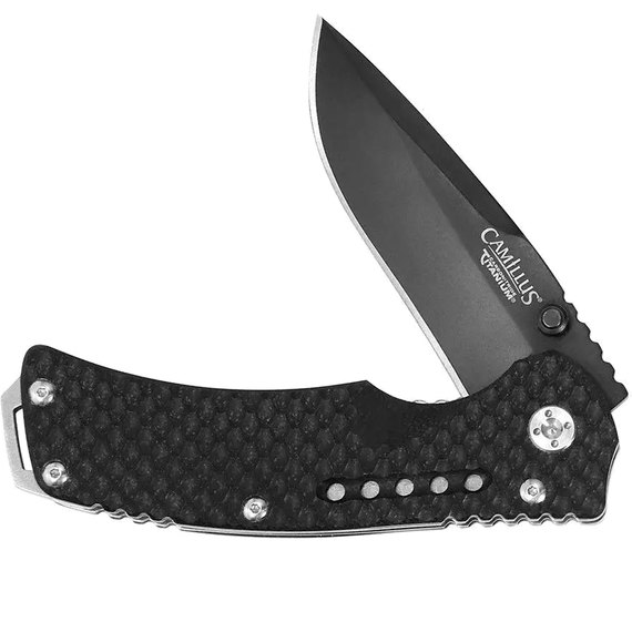 Ніж туристичний Camillus Vortex 8", Black (CML CAM-19205), зображення 4