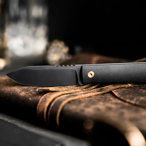 Шейный нож Boker BFF Packlite Allblack Stargaze (120751), изображение 7