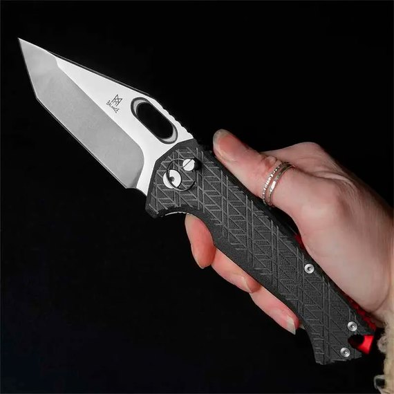 Скандинавский нож Midgards Messer Vardo Folder Tanto Balance Line (01MG005), Профиль клинка: American Tanto, изображение 4
