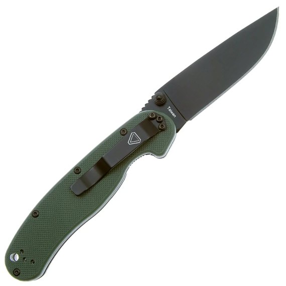 EDC нож Ontario Knife RAT II AUS-8 BB OD Green (ON8861OD), изображение 2