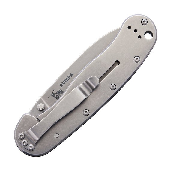 EDC нож Esee Knives Avispa AUS-8 Nylon Desert tan (BRK1301DT), Покрытие клинка: Satin, Цвет : Песочный, Марка стали: AUS-8 (8A), Материал рукояти: Нейлон, изображение 3