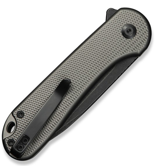Кишеньковий ніж Civivi Button Lock Elementum II сірий C18062PD-1, Колір: Сірий, зображення 4