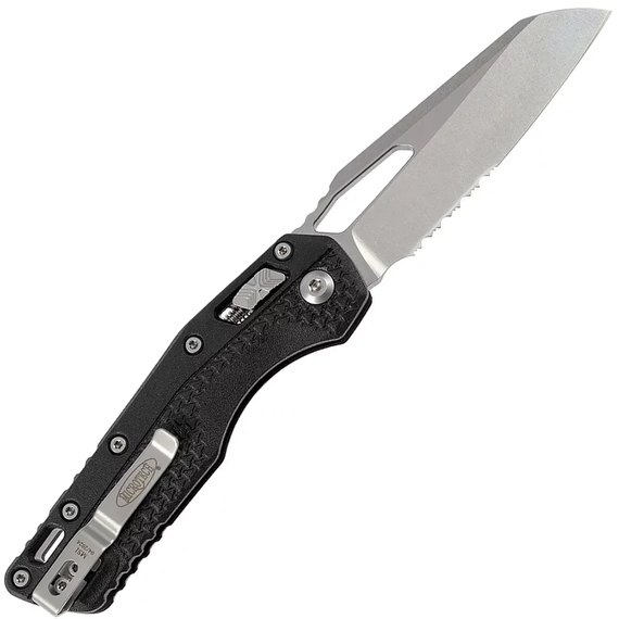 Кишеньковий ніж Microtech MSI Stonewash PS Black (210T-11PMBK), зображення 2