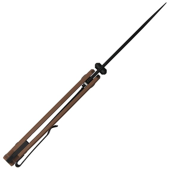 EDC ніж Artisan Tradition V2 Black Blade Brown (1702M-BBN), Колір: Brown, зображення 3