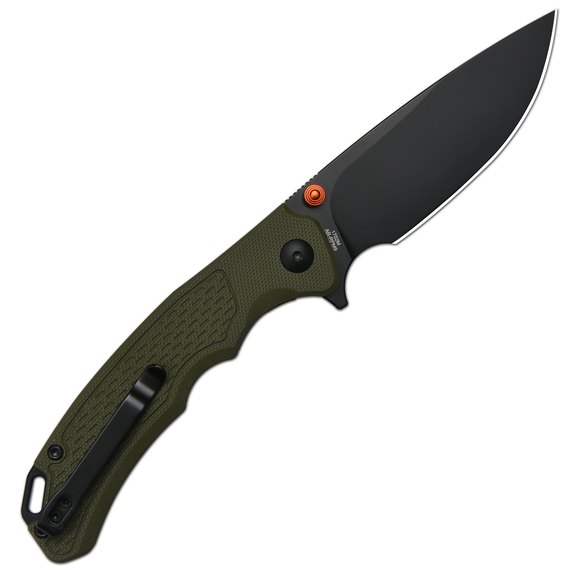 EDC ніж Artisan Tradition V2 Black Blade Green (1702M-BGN), Колір: Зелений, зображення 2
