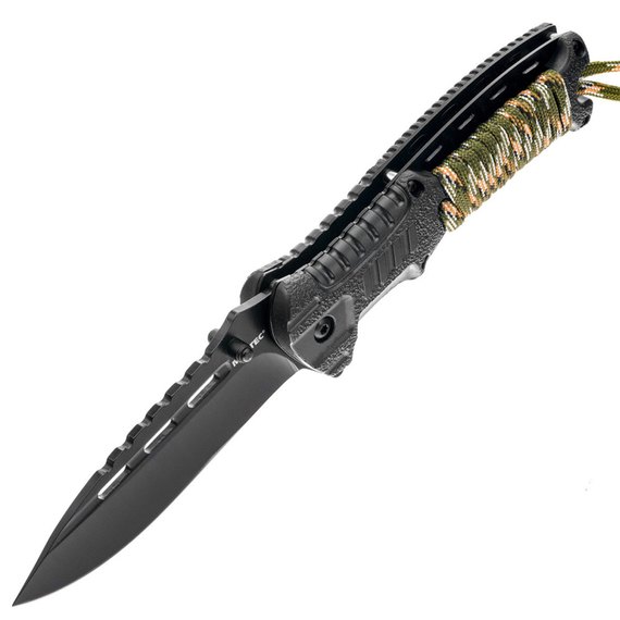 EDC нож Mil-Tec Paracord M.Fire Starter камуфляж (15318410), Цвет : Камуфляж, изображение 2