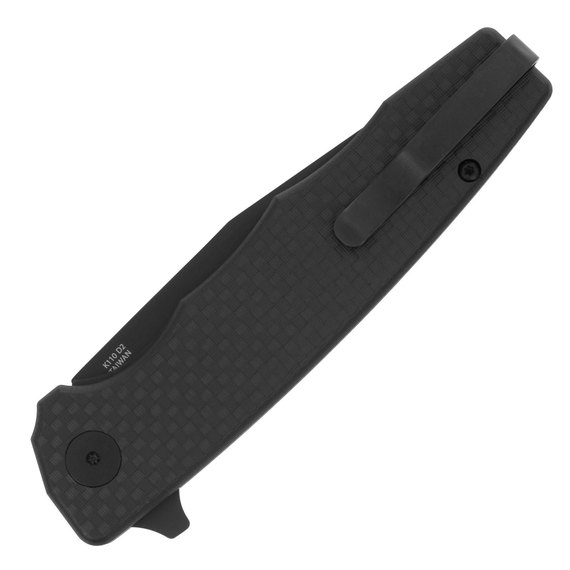 EDC нож Ocaso Strategy Carbon Fiber + G-10 Black (29BCB), Покрытие клинка: Black PVD , изображение 4