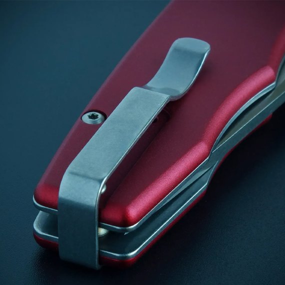 EDC нож Ocaso Strategy Red Aluminum Satin (29RDS), изображение 4