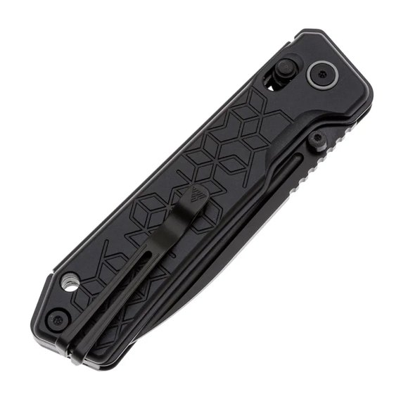 EDC ніж San Ren Mu Rubik алюміній чорний (7228B-AB), зображення 3
