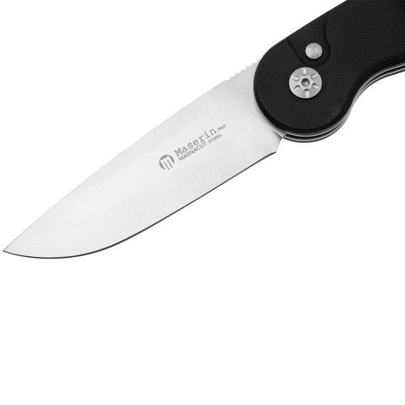 EDC нож Maserin Summit черный (490/G10N), Цвет : Чёрный, изображение 5