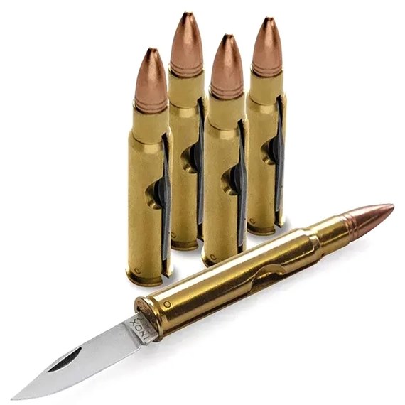 Маленький складаний ніж Maserin Miniature Bullet cal.30-06 (72), зображення 2