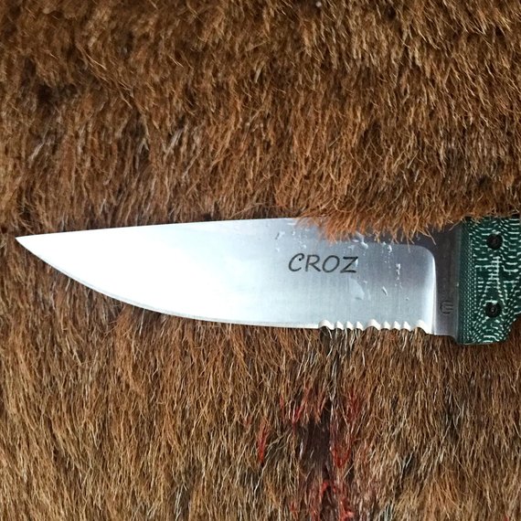 Ніж мисливський Maserin Croz зелений (976/MCV), Колір: Зелений, зображення 4