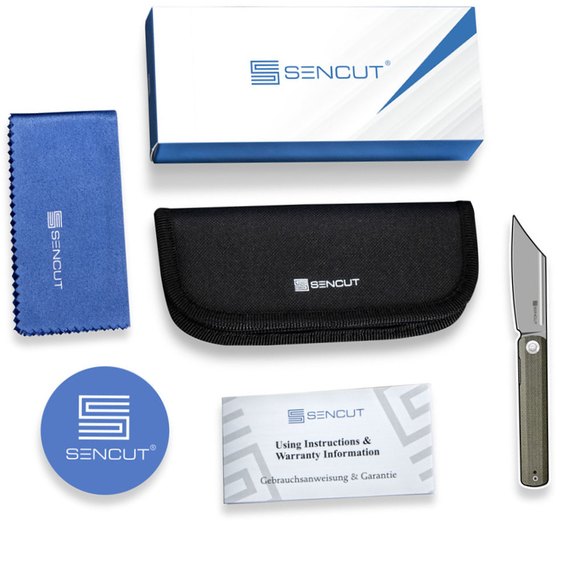 Джентльменский нож Sencut Skelfin серый S25007-1, Цвет : Серый, изображение 6